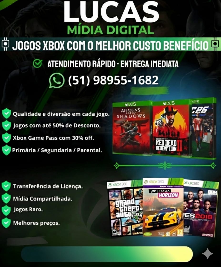 Ofertas especiais da Lucas Mídia Digital