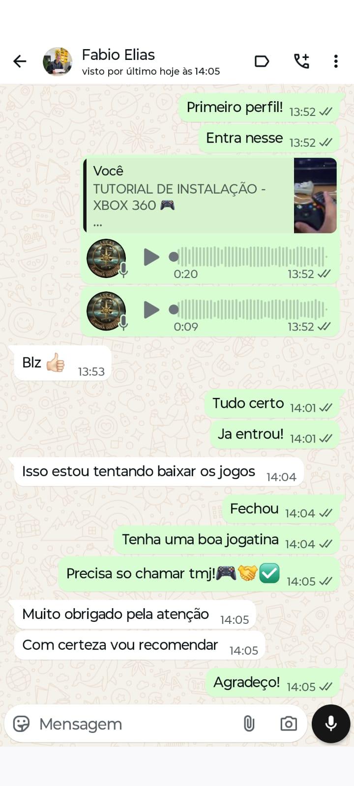 Referencia de venda - Fabio Elias