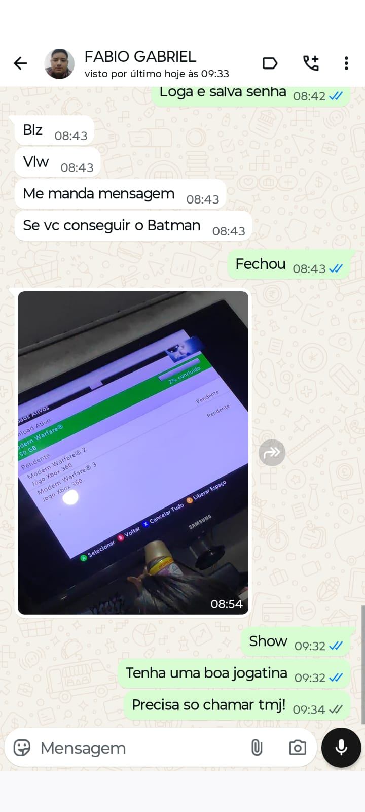 Referencia de venda - Fabio Gabriel